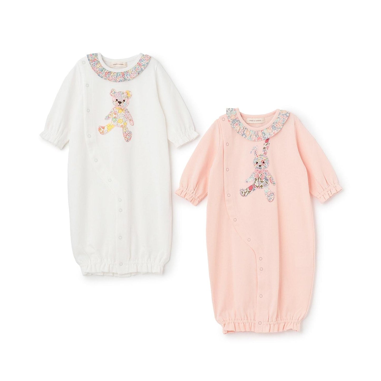 Liberty 兔熊貼布 2WAY連體衣