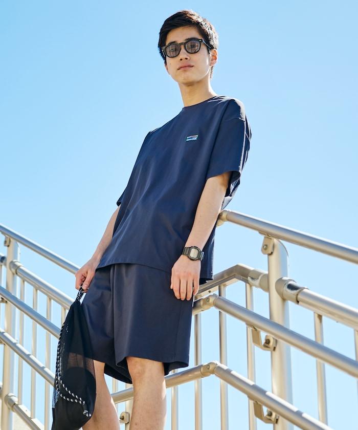 帶收納包 彈力 3in1 Tシャツ＋ショートパンツ＋防曬上衣 速幹 UV防護 遮熱 套裝