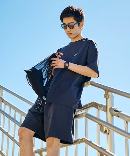帶收納包 彈力 3in1 Tシャツ＋ショートパンツ＋防曬上衣 速幹 UV防護 遮熱 套裝