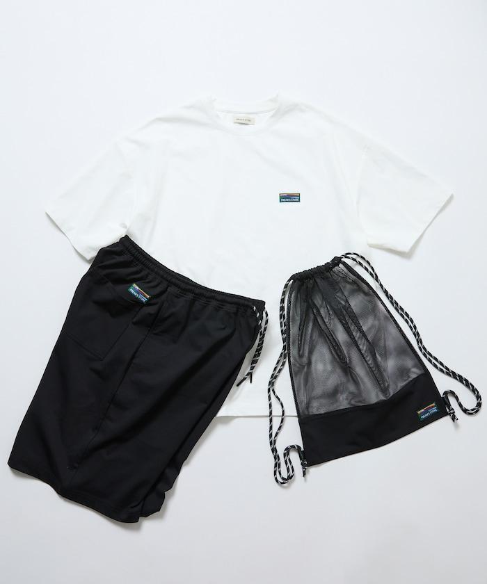 帶收納包 彈力 3in1 Tシャツ＋ショートパンツ＋防曬上衣 速幹 UV防護 遮熱 套裝