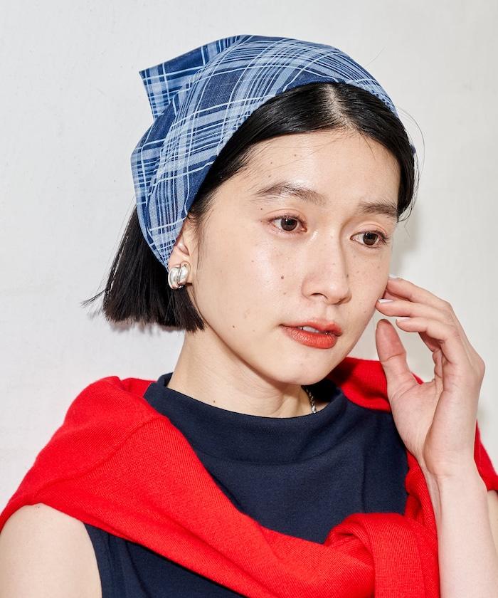 薄紗三角設計 髮帶