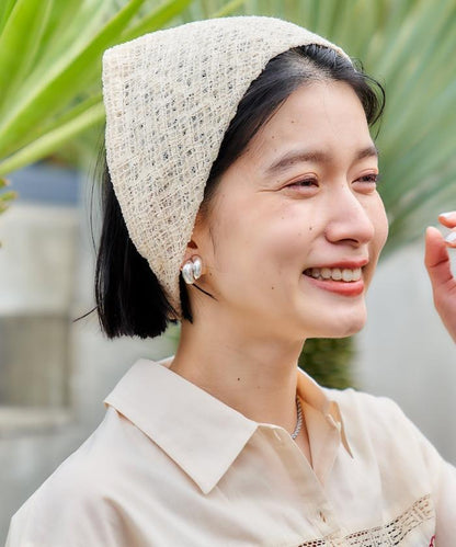 薄紗三角設計 髮帶