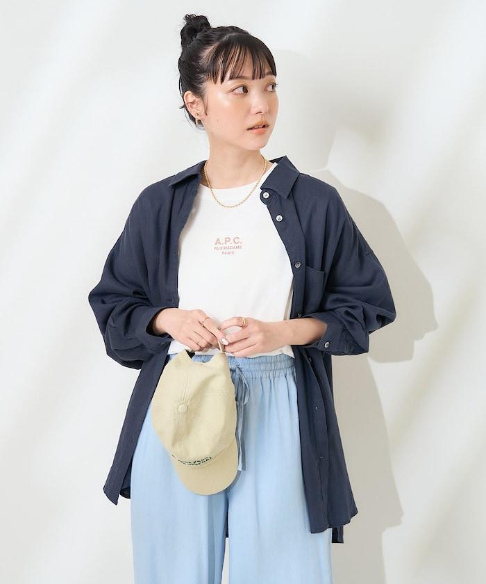亞麻混紡 可成套搭配 襯衫