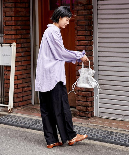 亞麻混紡 可成套搭配 襯衫