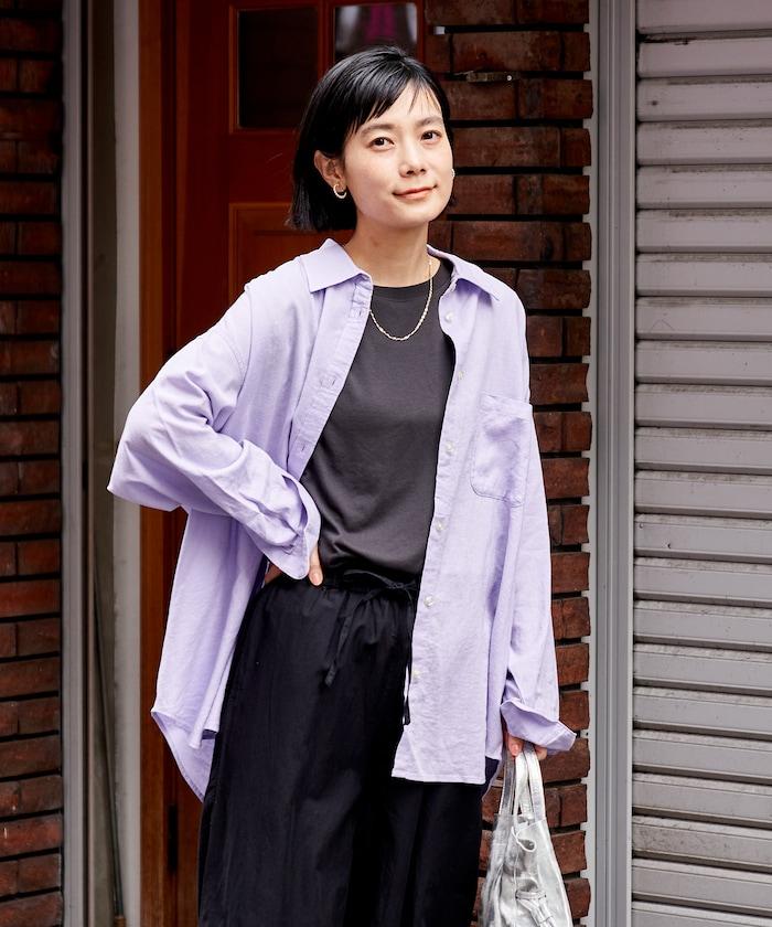 亞麻混紡 可成套搭配 襯衫