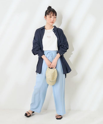 亞麻混紡 可成套搭配 襯衫
