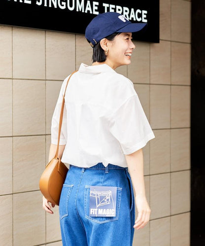 印度薄紗 開襟 短袖襯衫