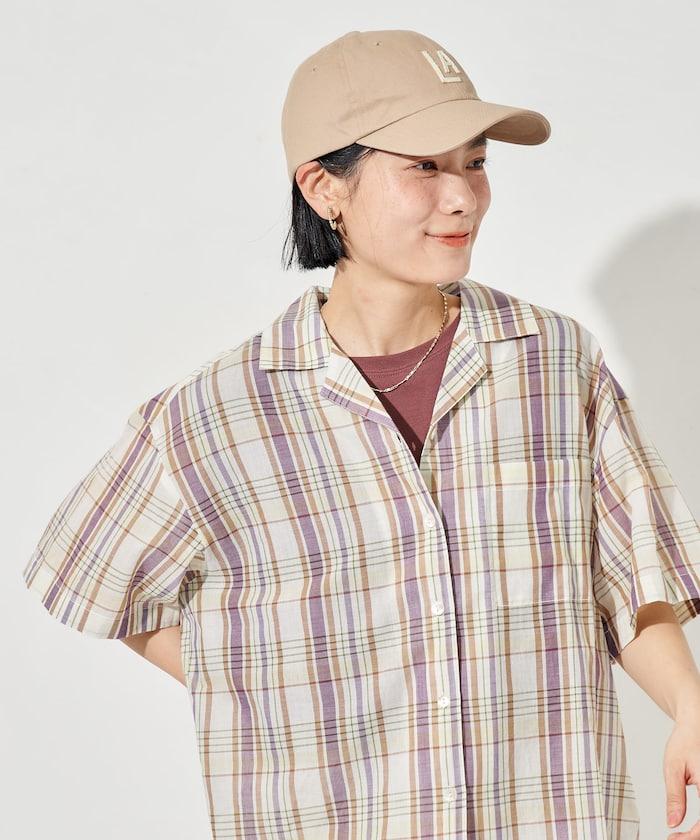 印度薄紗 開襟 短袖襯衫