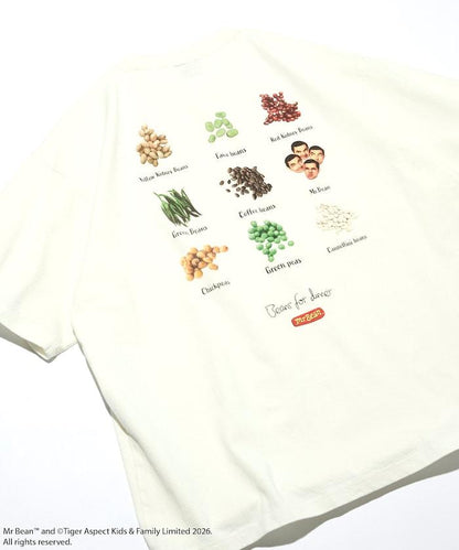 Mr. Bean/ミスタービーン Beans Tee／ビーンズ クルーネック バックプリントTシャツ