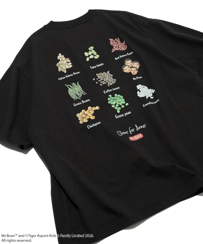 Mr. Bean/ミスタービーン Beans Tee／ビーンズ クルーネック バックプリントTシャツ