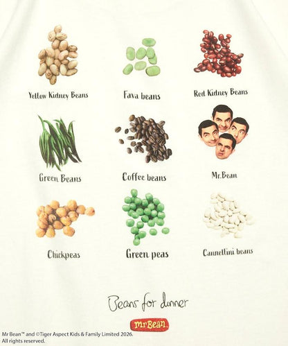 Mr. Bean/ミスタービーン Beans Tee／ビーンズ クルーネック バックプリントTシャツ