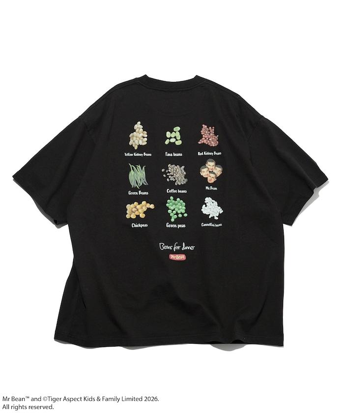 Mr. Bean/ミスタービーン Beans Tee／ビーンズ クルーネック バックプリントTシャツ
