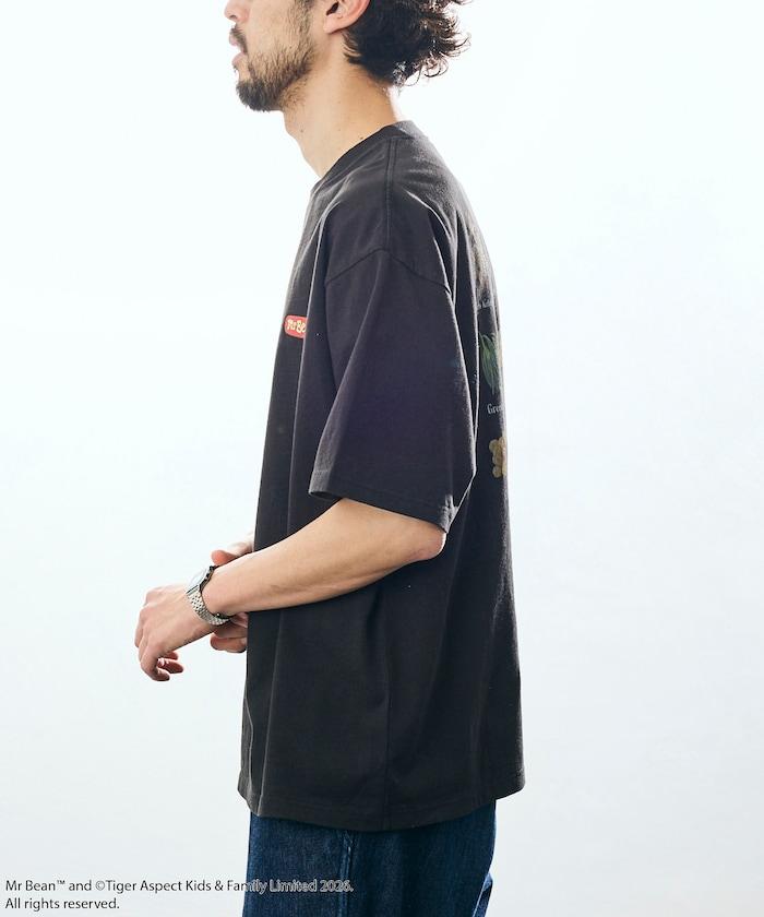 Mr. Bean/ミスタービーン Beans Tee／ビーンズ クルーネック バックプリントTシャツ