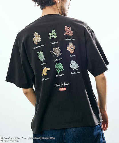 Mr. Bean/ミスタービーン Beans Tee／ビーンズ クルーネック バックプリントTシャツ