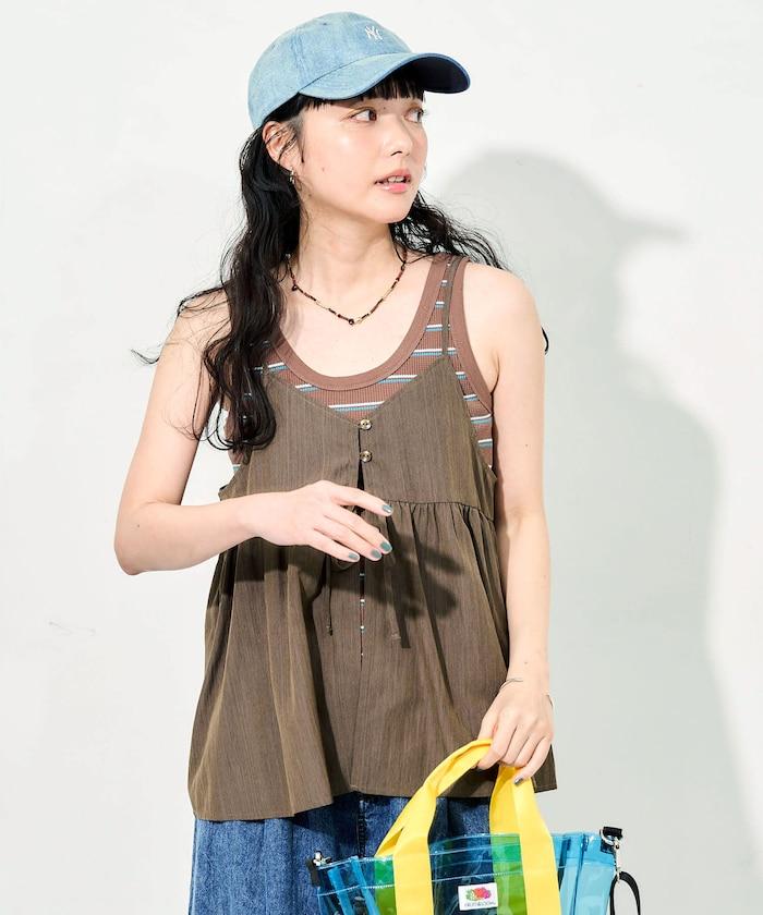 SUMMERCOOL 接觸冷感 蝴蝶結設計 吊帶套裝