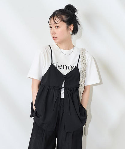 SUMMERCOOL 接觸冷感 蝴蝶結設計 吊帶套裝