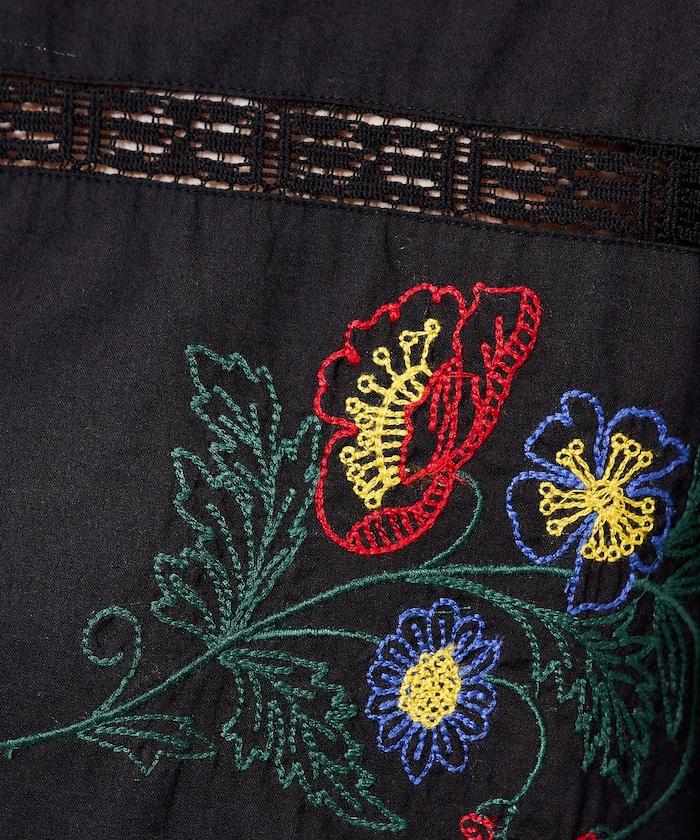 印度拼接刺繡鬆緊休閒褲（可搭配套裝）