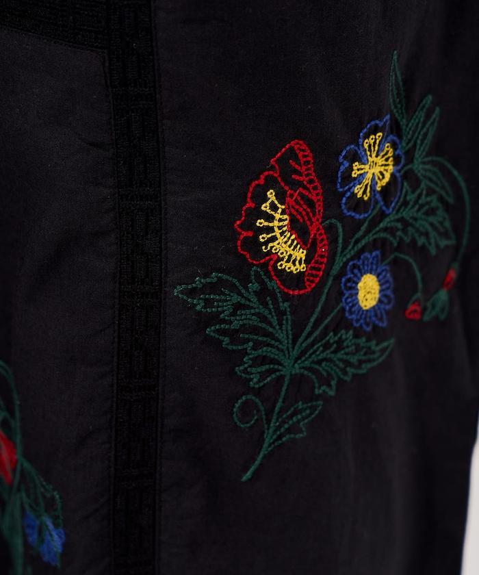 印度拼接刺繡鬆緊休閒褲（可搭配套裝）