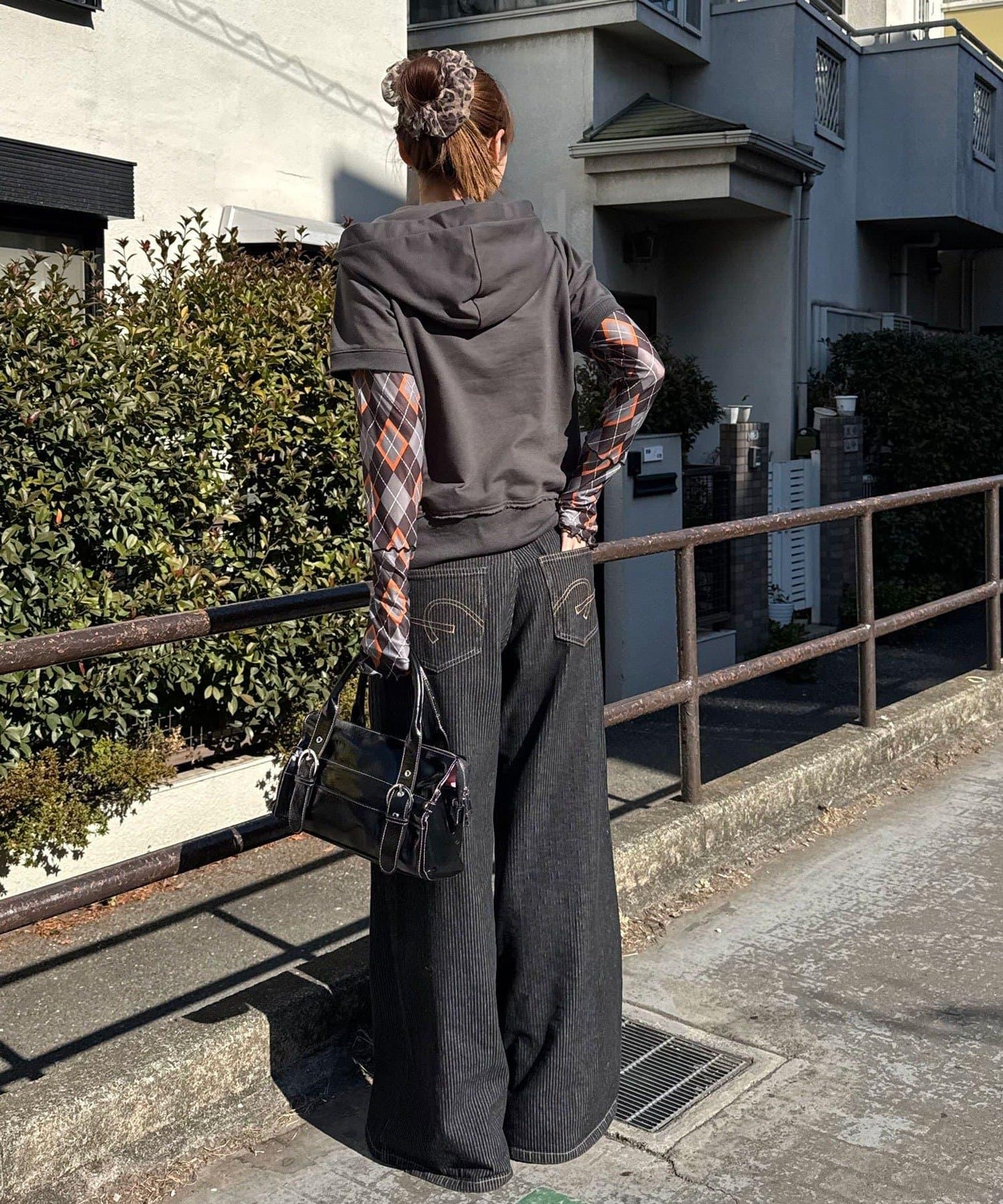 Ciaopanic 蝴蝶結泡泡袖半袖衛衣連帽衫