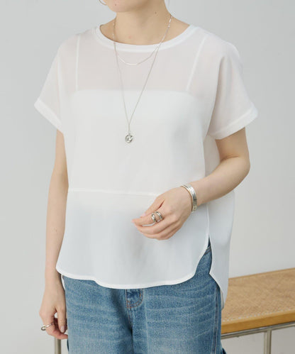 背部繭型 女襯衫