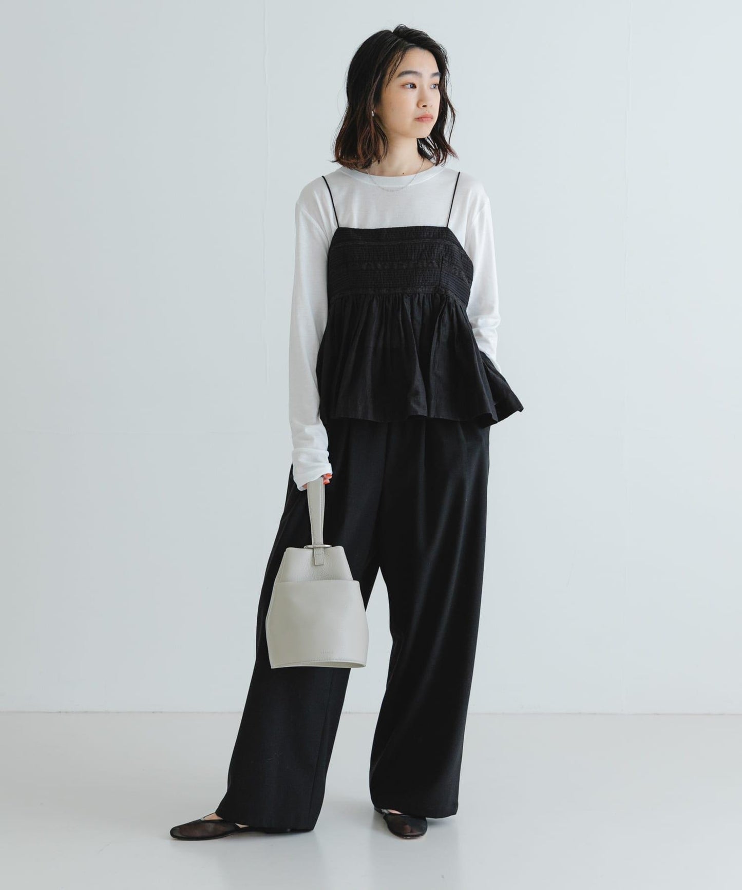 HAKUJI Cellulose cotton 長袖套頭衫