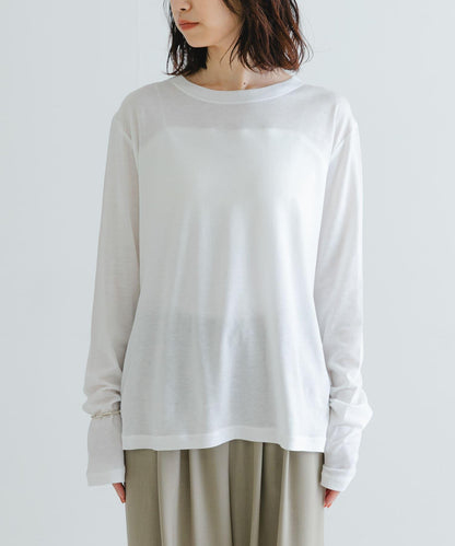 HAKUJI Cellulose cotton 長袖套頭衫