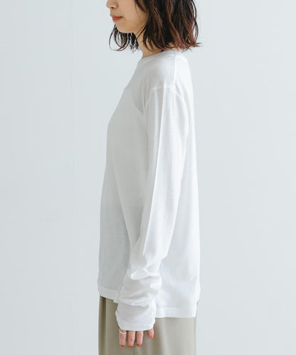 HAKUJI Cellulose cotton 長袖套頭衫