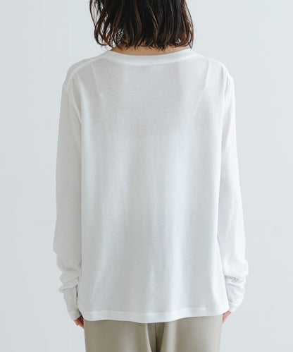 HAKUJI Cellulose cotton 長袖套頭衫