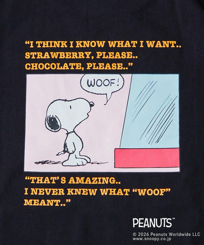 PEANUTS（花生漫畫） T恤 常規設計款