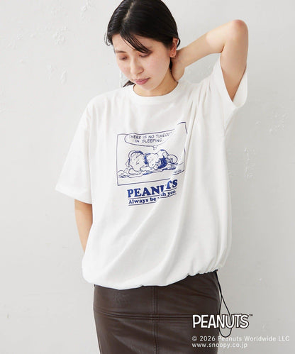 PEANUTS（花生漫畫） 慵懶風設計 T恤