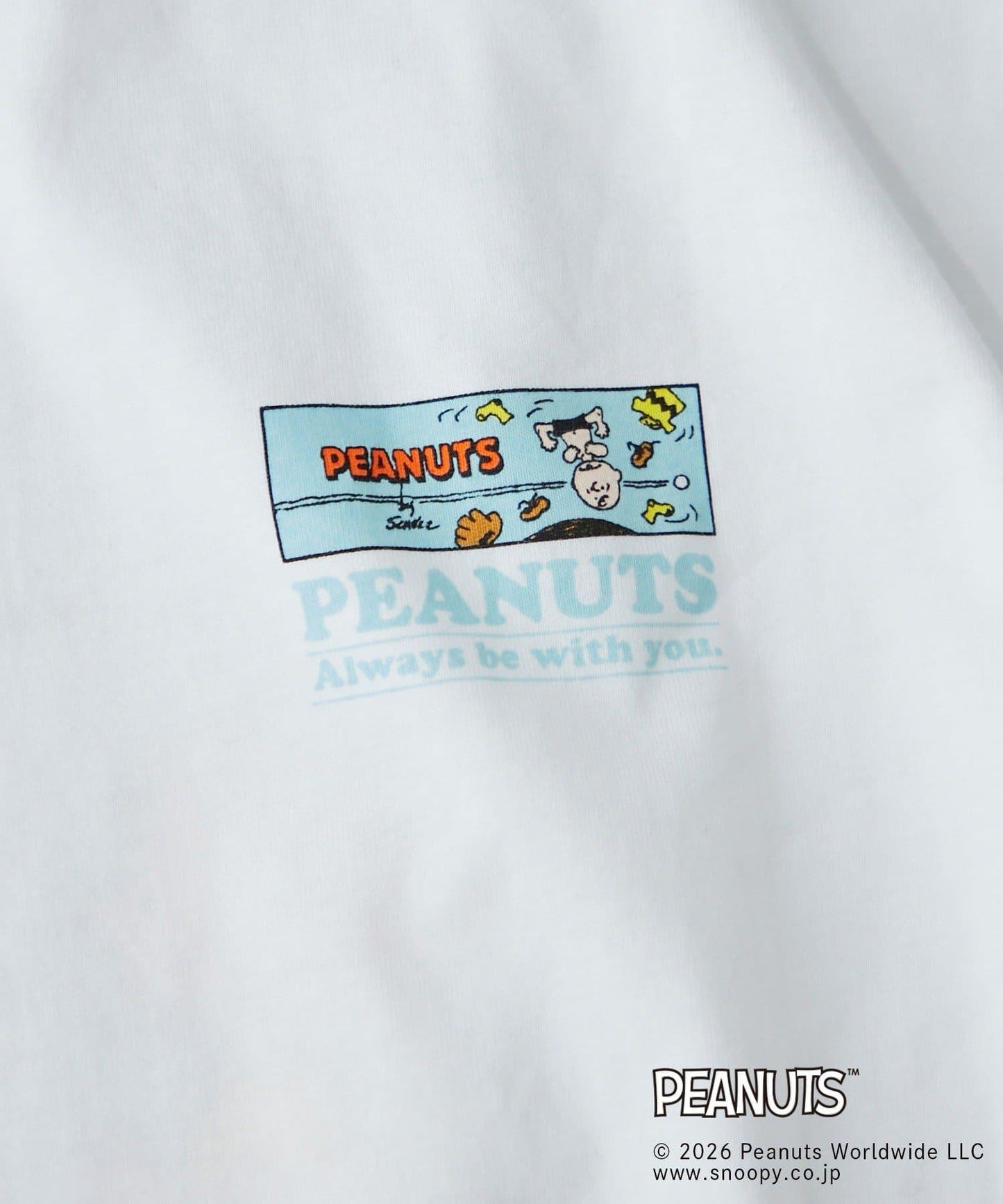 PEANUTS（花生漫畫） T恤 常規設計款