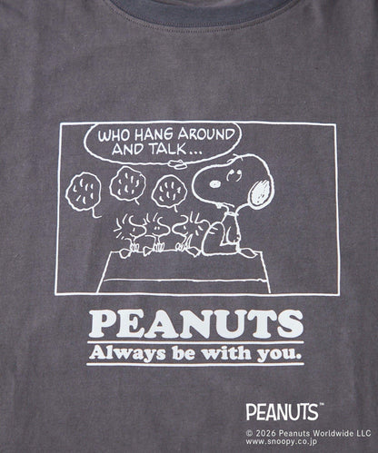 PEANUTS（花生漫畫） 慵懶風設計 T恤