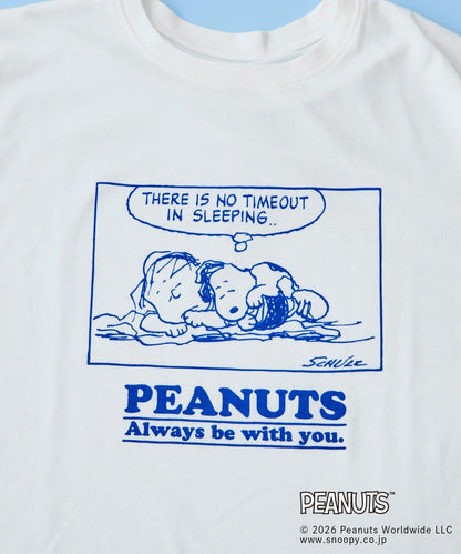 PEANUTS（花生漫畫） 慵懶風設計 T恤