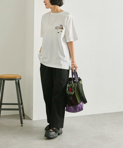 KEN NAKAYAMA×ear 聯名網眼托特包
