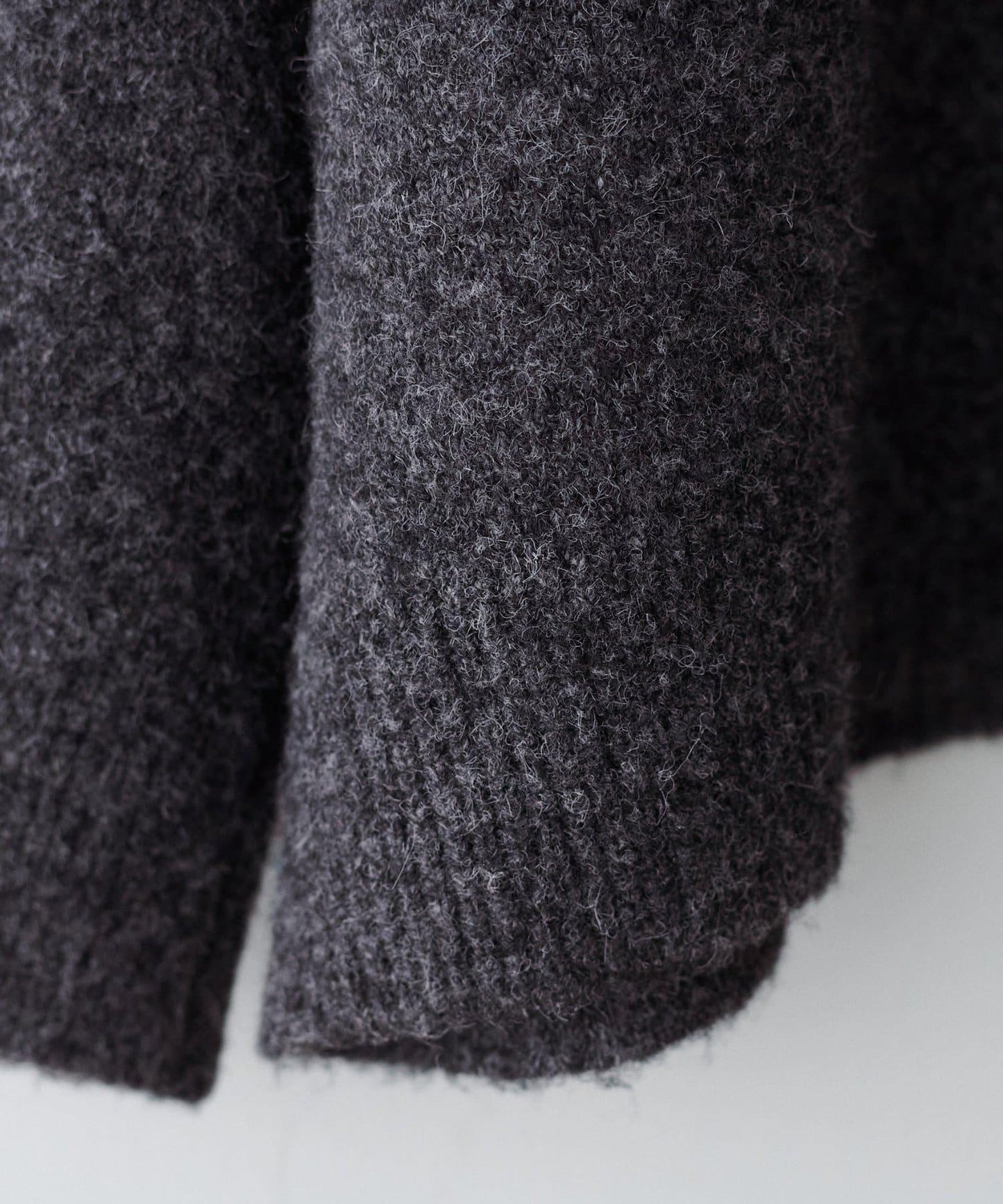 LARUTA 雜色有領開口領針織上衣