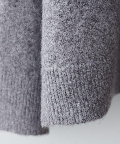 LARUTA 雜色有領開口領針織上衣