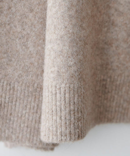 LARUTA 雜色有領開口領針織上衣