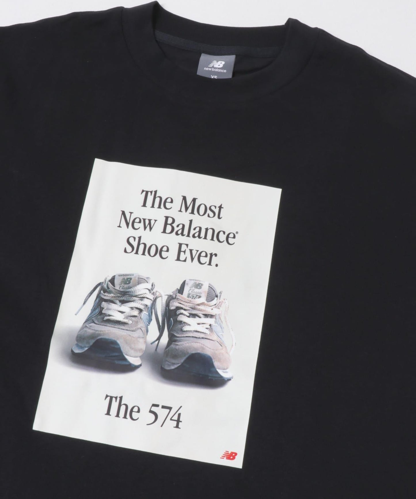 NEW BALANCE 574 廣告印花T恤