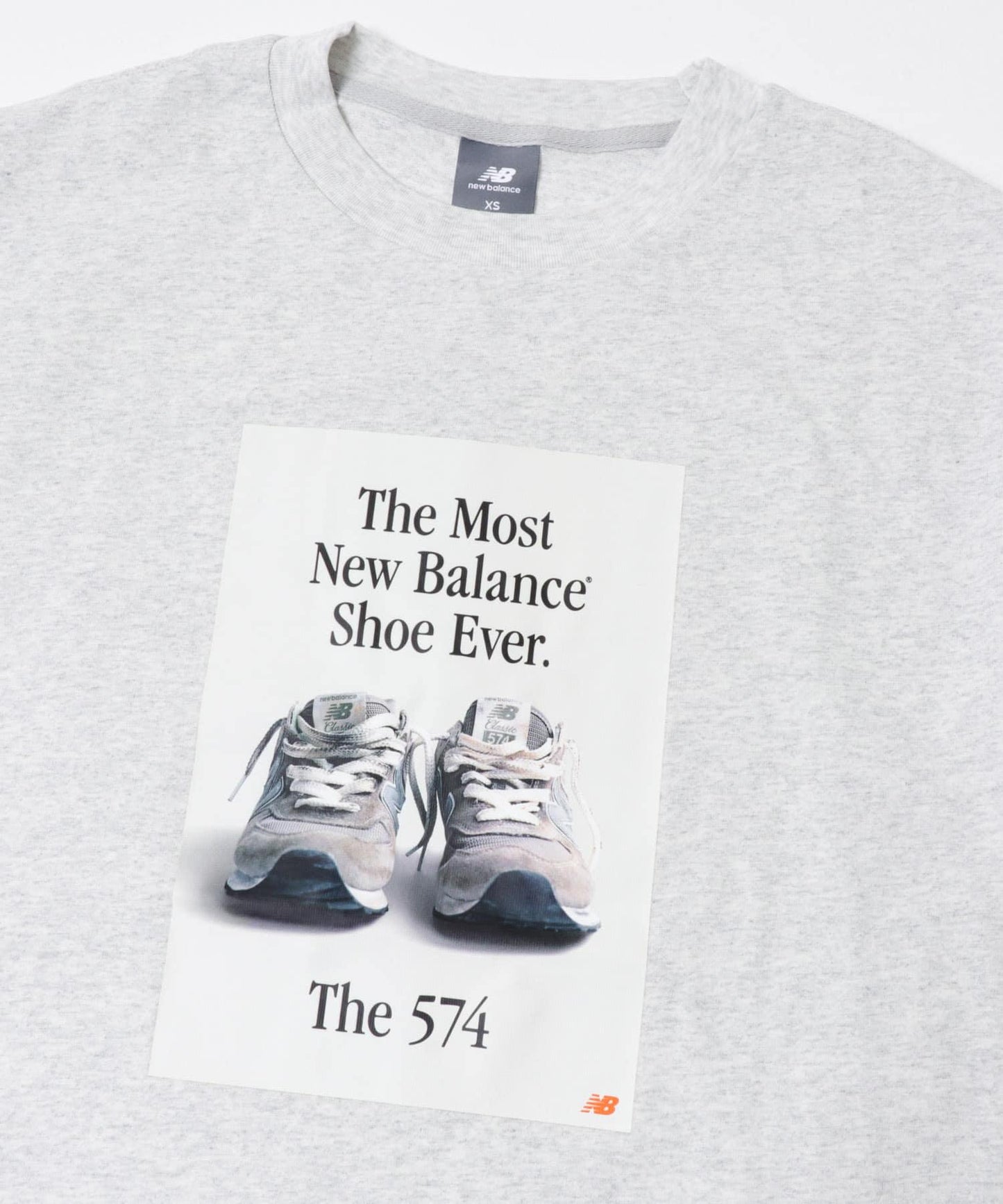 NEW BALANCE 574 廣告印花T恤
