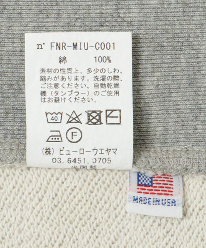 做舊圓領 FORNIGNER Made in USA Crashed Crew 衛衣