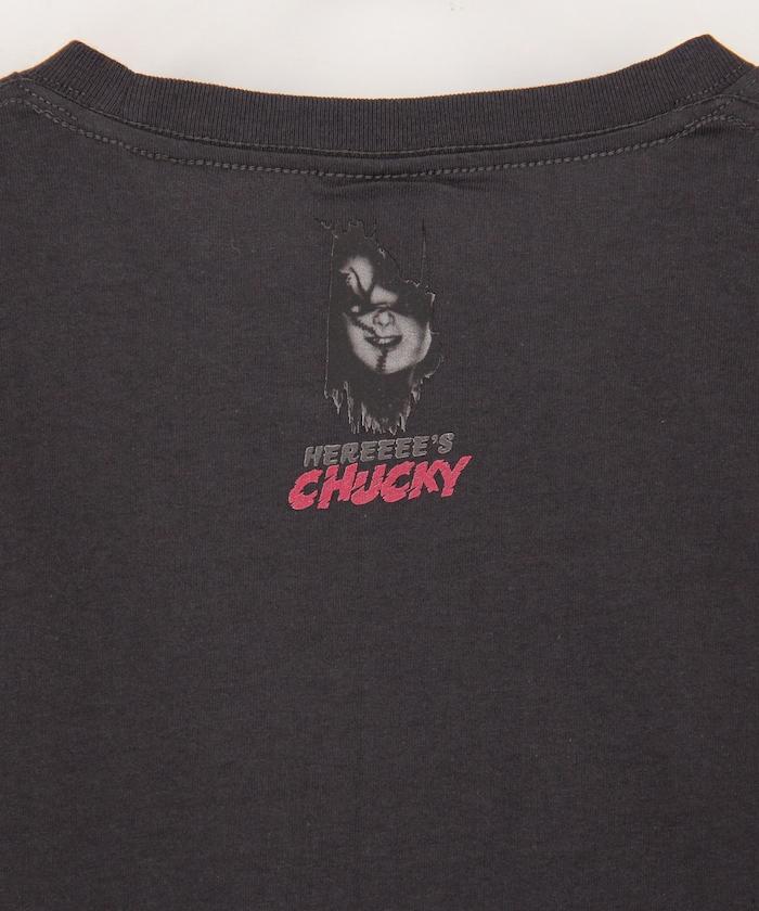 Child's Play/チャイルド・プレイ（鬼娃回魂） 寬鬆版印花圓領T恤 HEREEEE’S