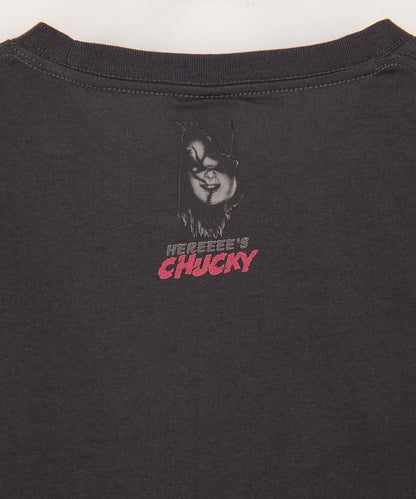 Child's Play/チャイルド・プレイ（鬼娃回魂） 寬鬆版印花圓領T恤 HEREEEE’S