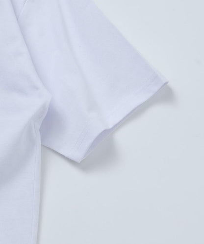 寬鬆版型 圓領刺繡Logo T恤