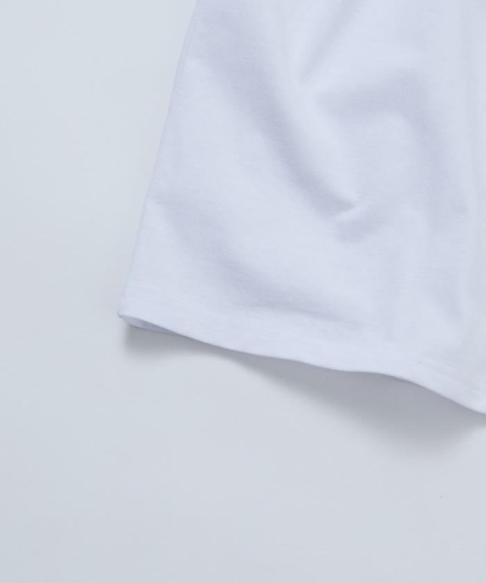 寬鬆版型 圓領刺繡Logo T恤