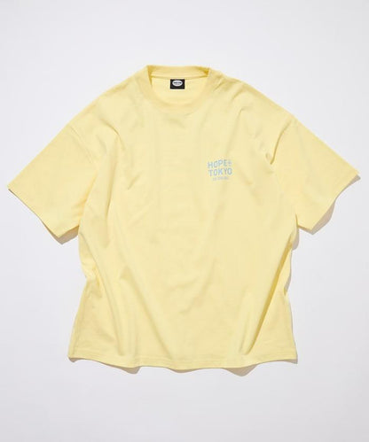 ホープ軒本舗×FREAK'S STORE 聯名 寬鬆廓形 背部印花 圓領T恤