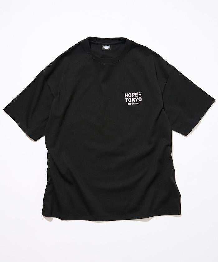 ホープ軒本舗×FREAK'S STORE 聯名 寬鬆廓形 背部印花 圓領T恤