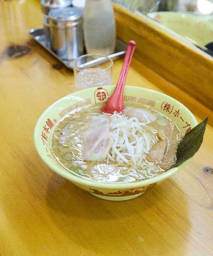ホープ軒本舗×FREAK'S STORE 聯名 寬鬆廓形 背部印花 圓領T恤