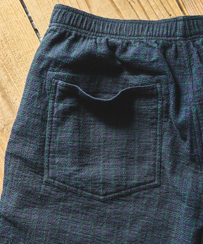 格紋 AUSTRALIAN COTTON 休閒短褲