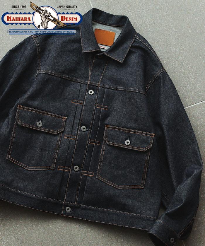日本製造 JAPAN DENIM TRACKER JACKET 牛仔夾克