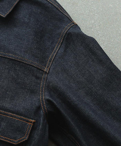 日本製造 JAPAN DENIM TRACKER JACKET 牛仔夾克